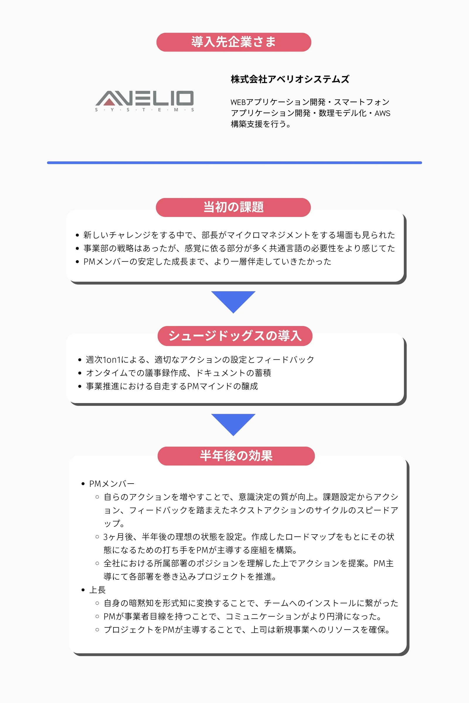 株式会社アベリオシステムズの導入事例